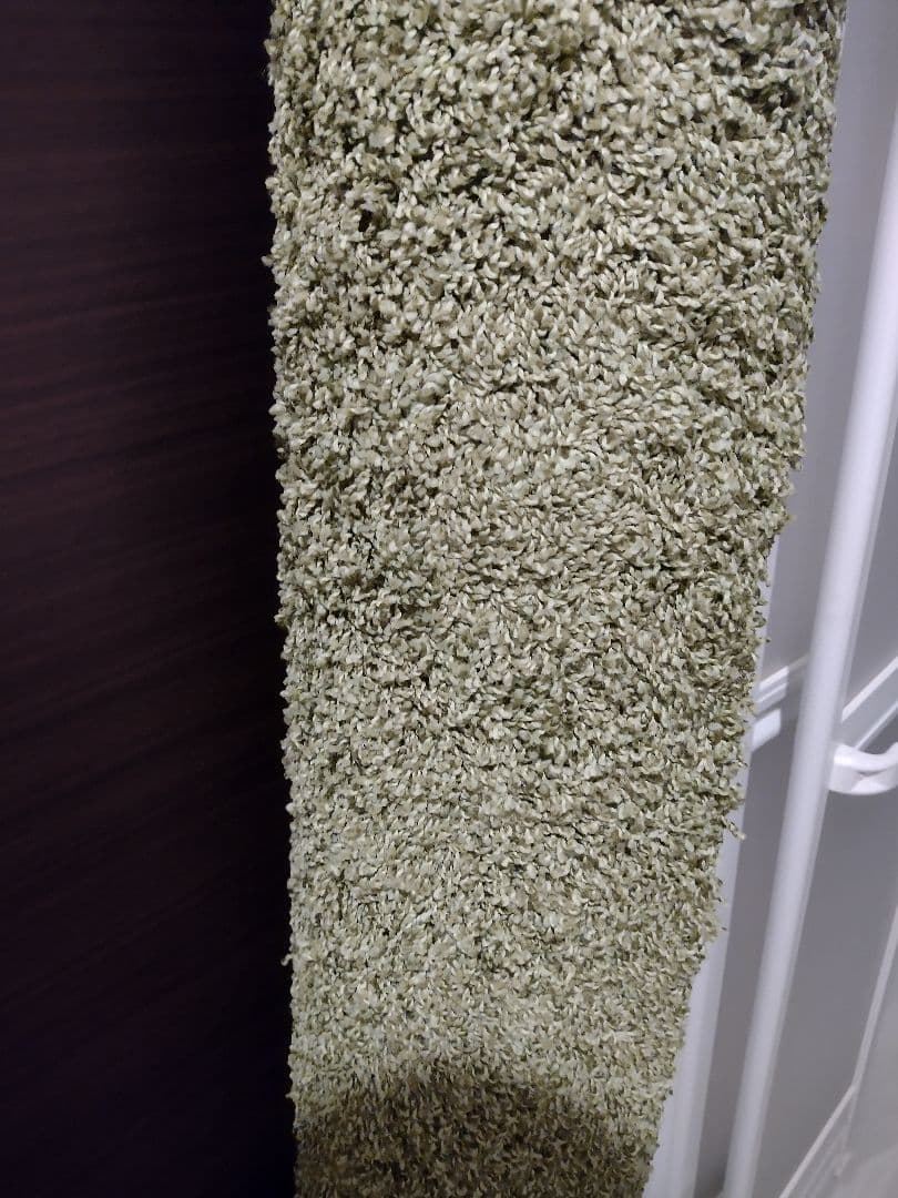 掃除を重視する方へ！自宅で洗濯で防ダニ仕様でグリーン約１９０×１９０（四角）