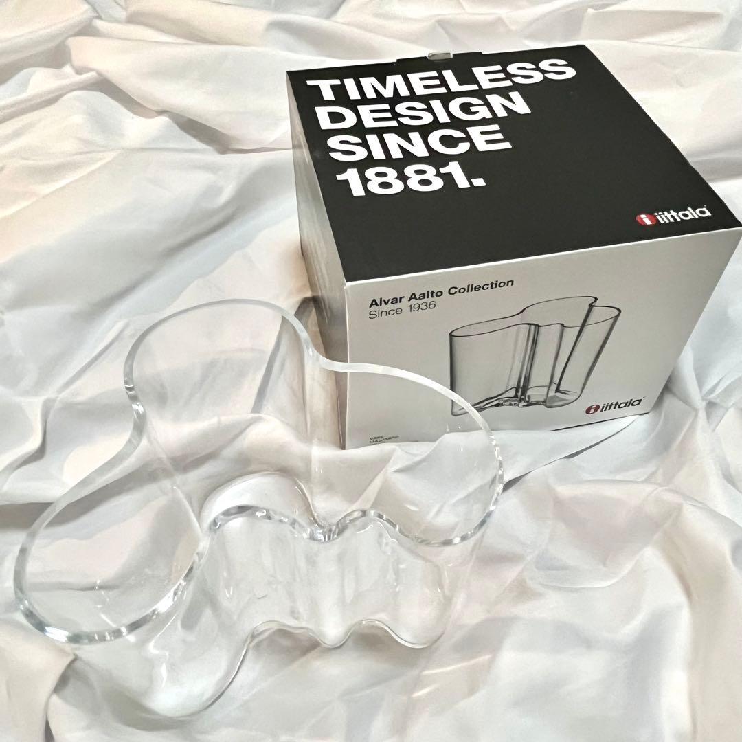 llttalaアルヴァ・アアルトコレクション ベース クリア 花瓶