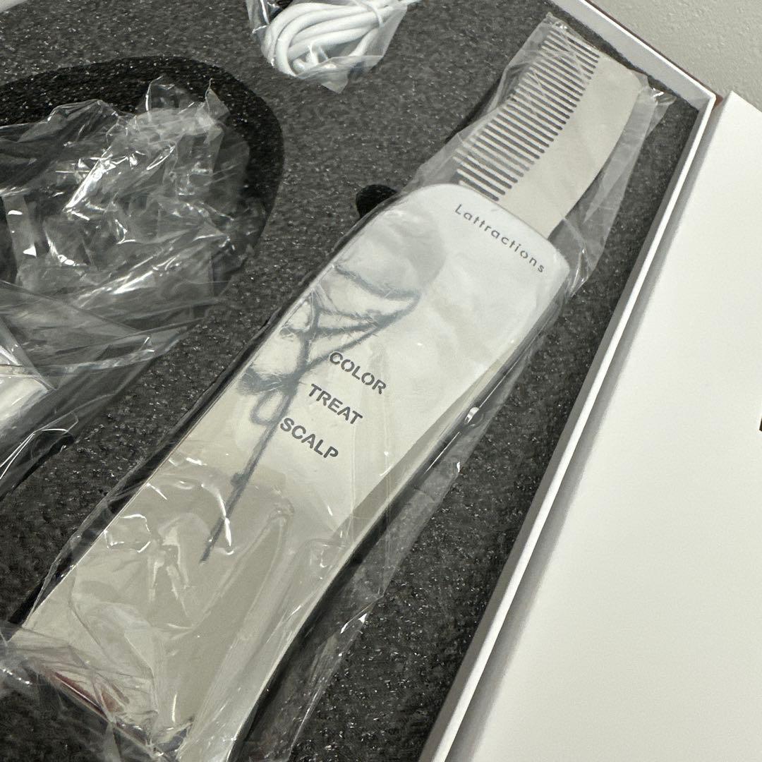【美品】lattractions 美容コーム カラー トリートメント スカルプ