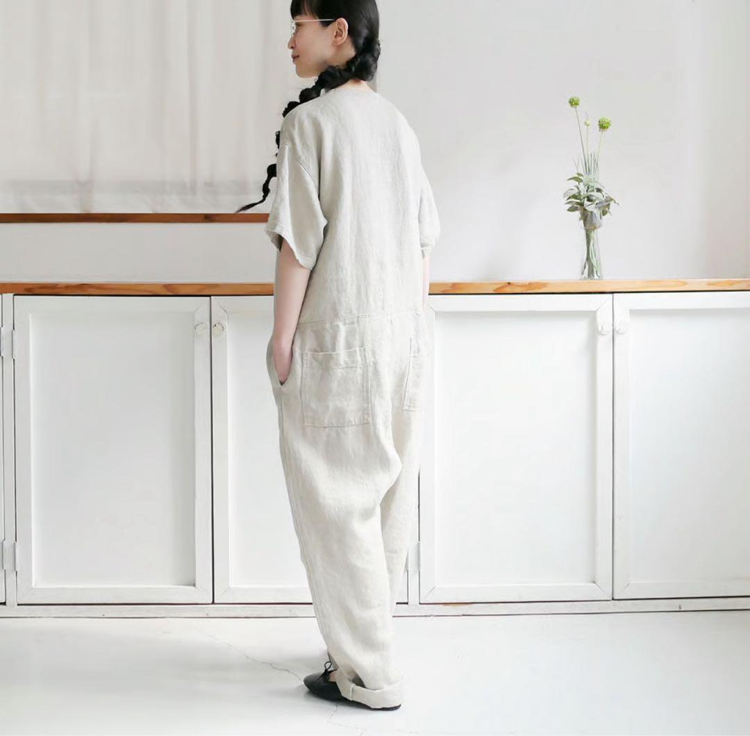 Si-Si-Si スースースーコンフォート リネンオールインワン　人気完売　美品