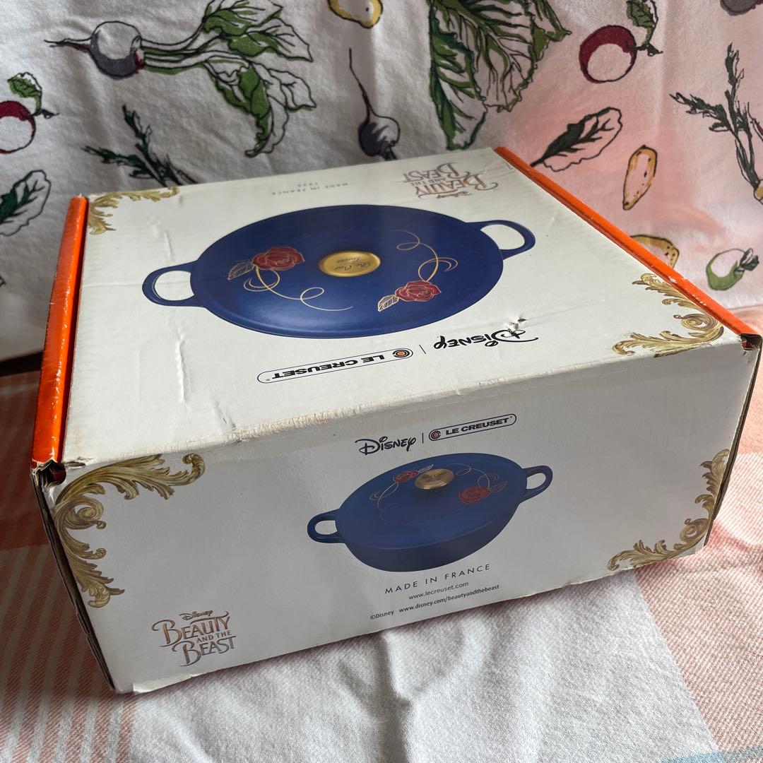 ルクルーゼ マルミット22㎝ 『美女と野獣』Beauty & The Beast