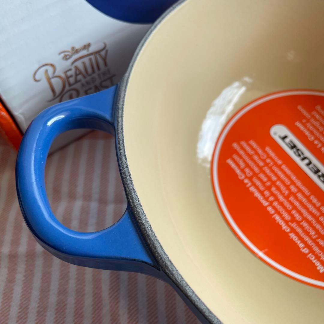 ルクルーゼ マルミット22㎝ 『美女と野獣』Beauty & The Beast