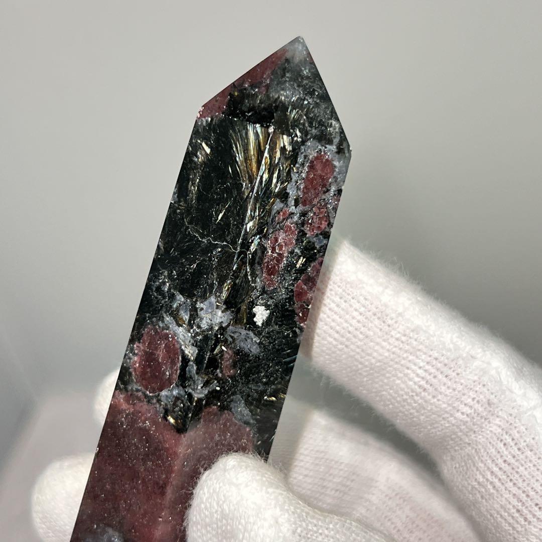 天然石 シックなタワー3点セット