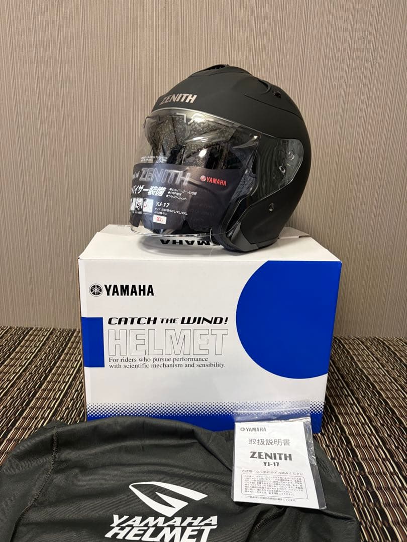 YAMAHA ZENITH ヘルメット ＹＪ-17 マットブラックXL