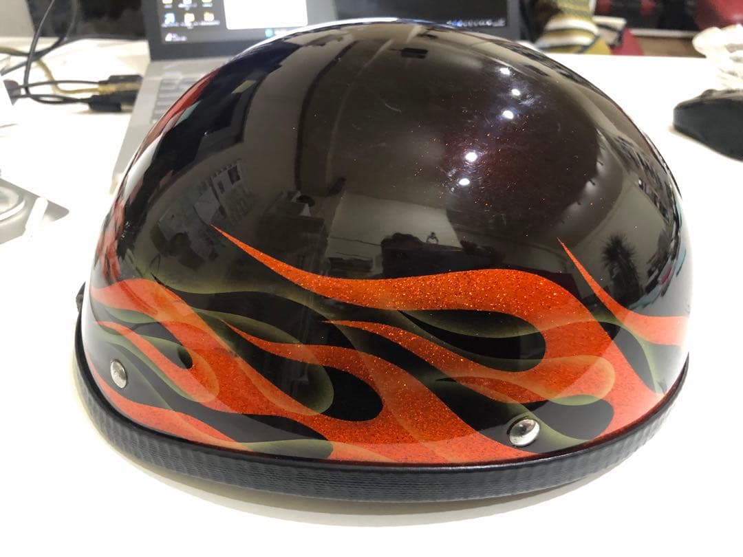 希少！15ST ブラック / キャンディオレンジフレーク フレイムス1