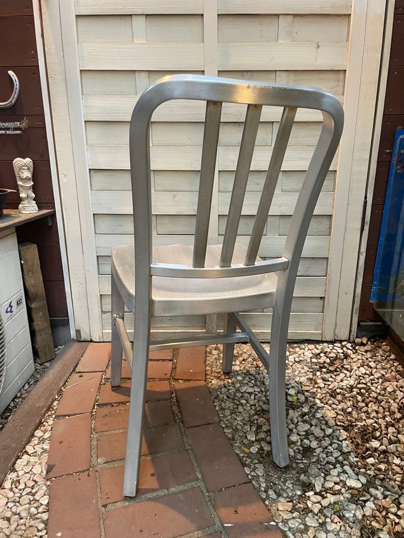 EMECO エメコ　US NAVY アルミ　ネイビー　チェア