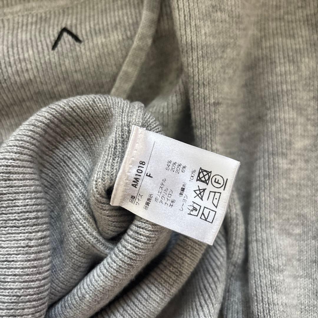 andmary Flora Knit tops グレー