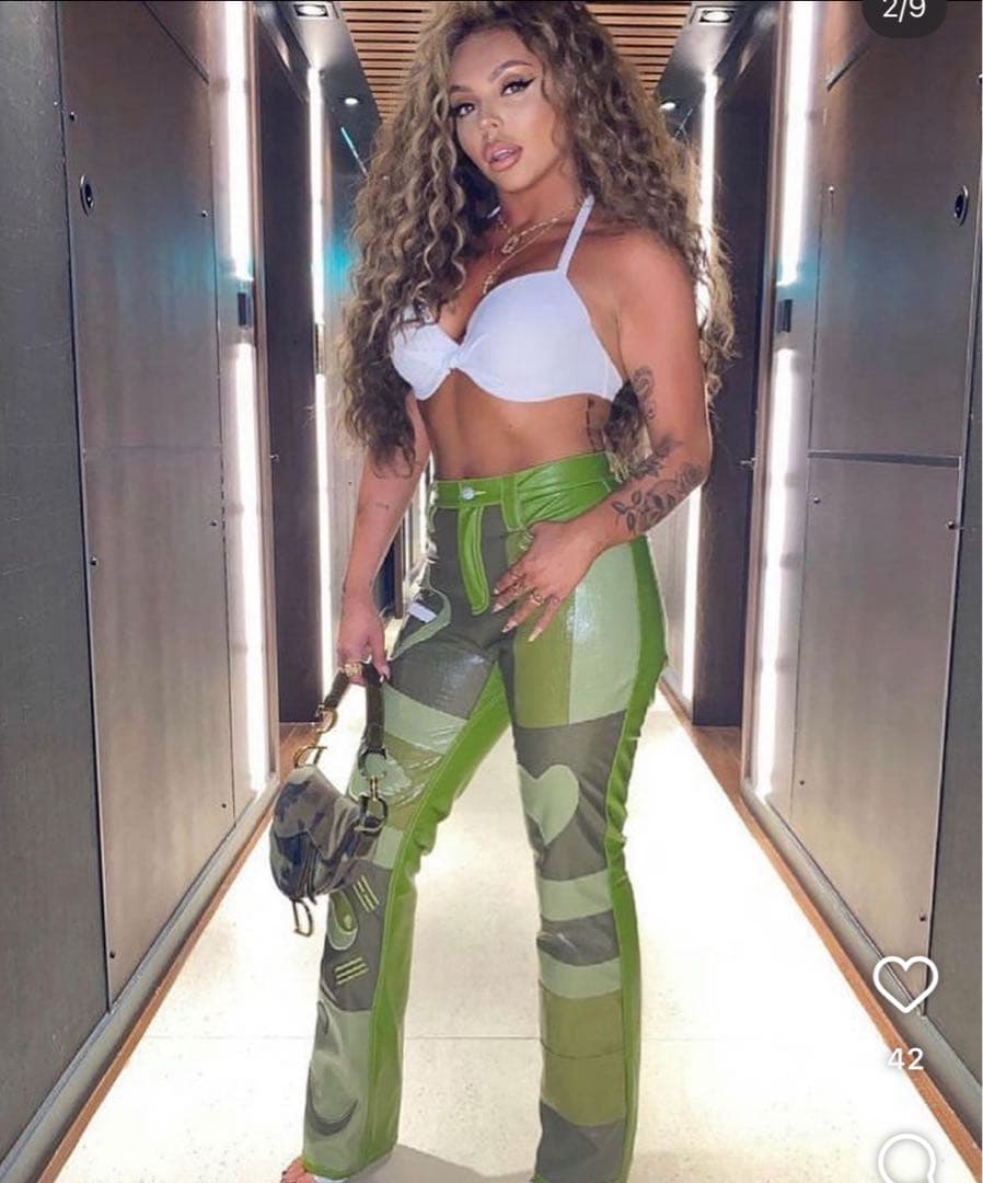 When Smoke Clears パッチワークパンツ　サイズ28