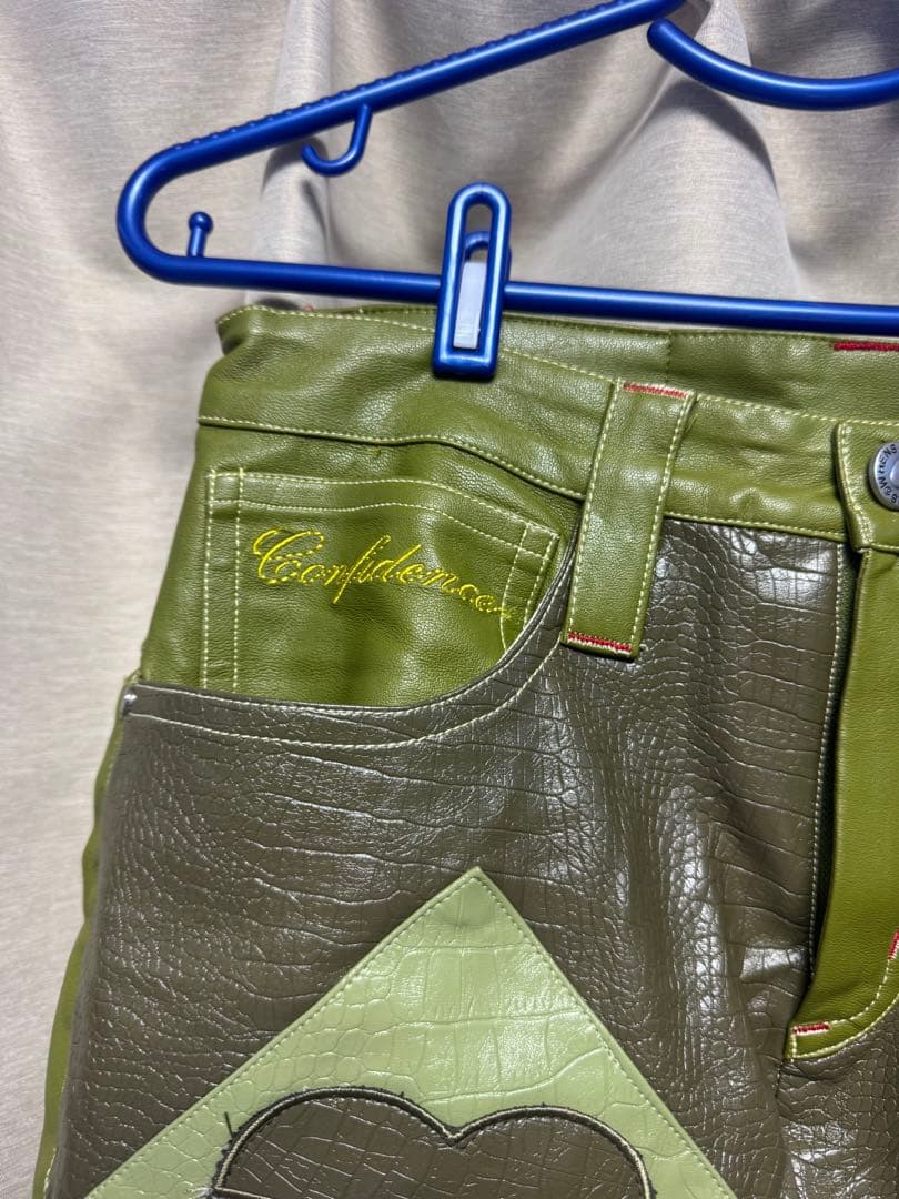 When Smoke Clears パッチワークパンツ　サイズ28