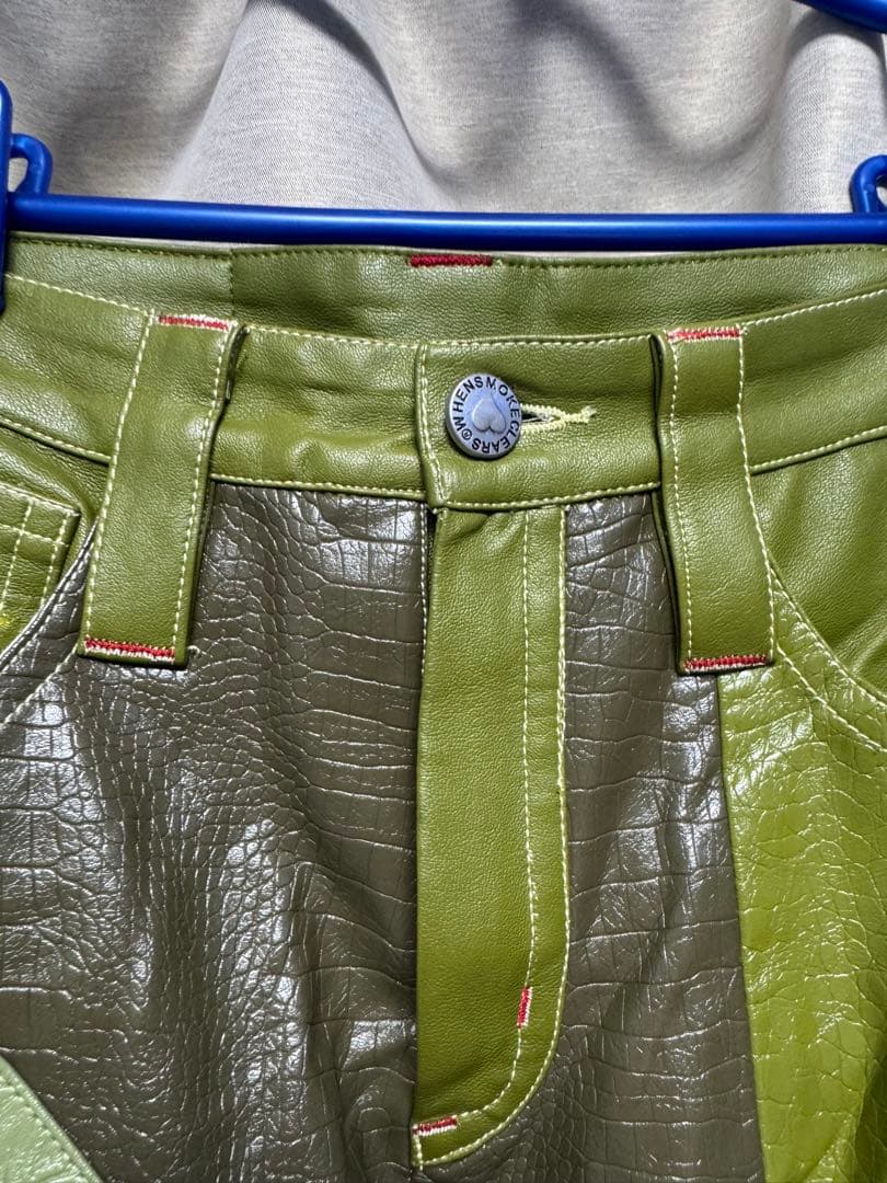 When Smoke Clears パッチワークパンツ　サイズ28