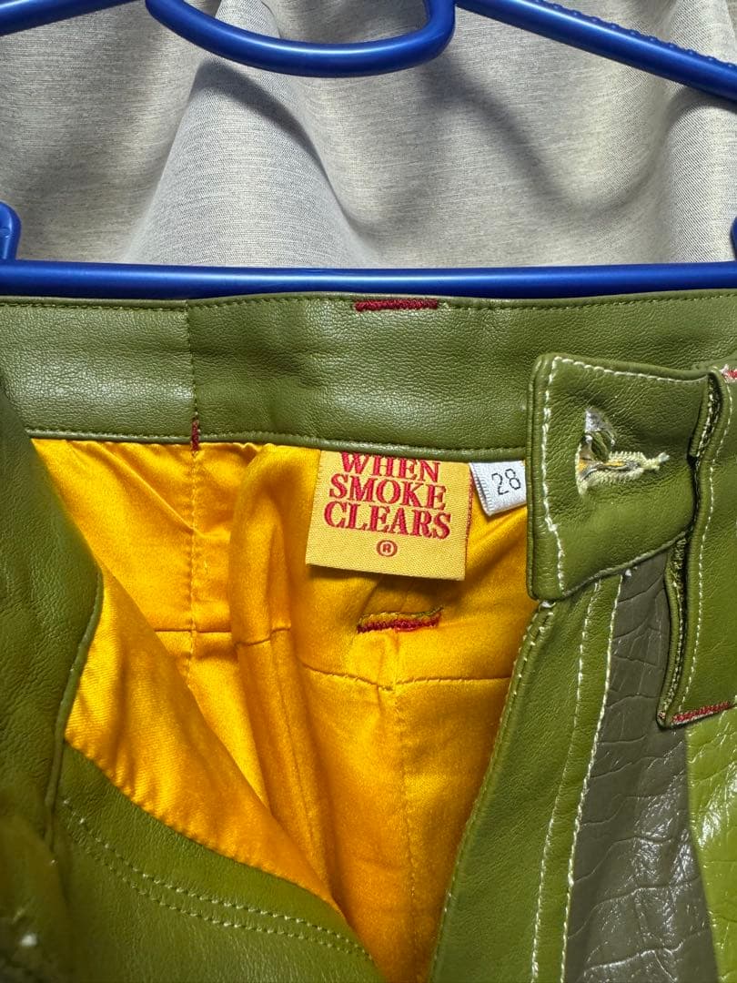 When Smoke Clears パッチワークパンツ　サイズ28