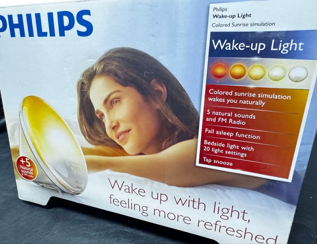 PHILIPS フィリップス 光目覚まし時計 HF3520