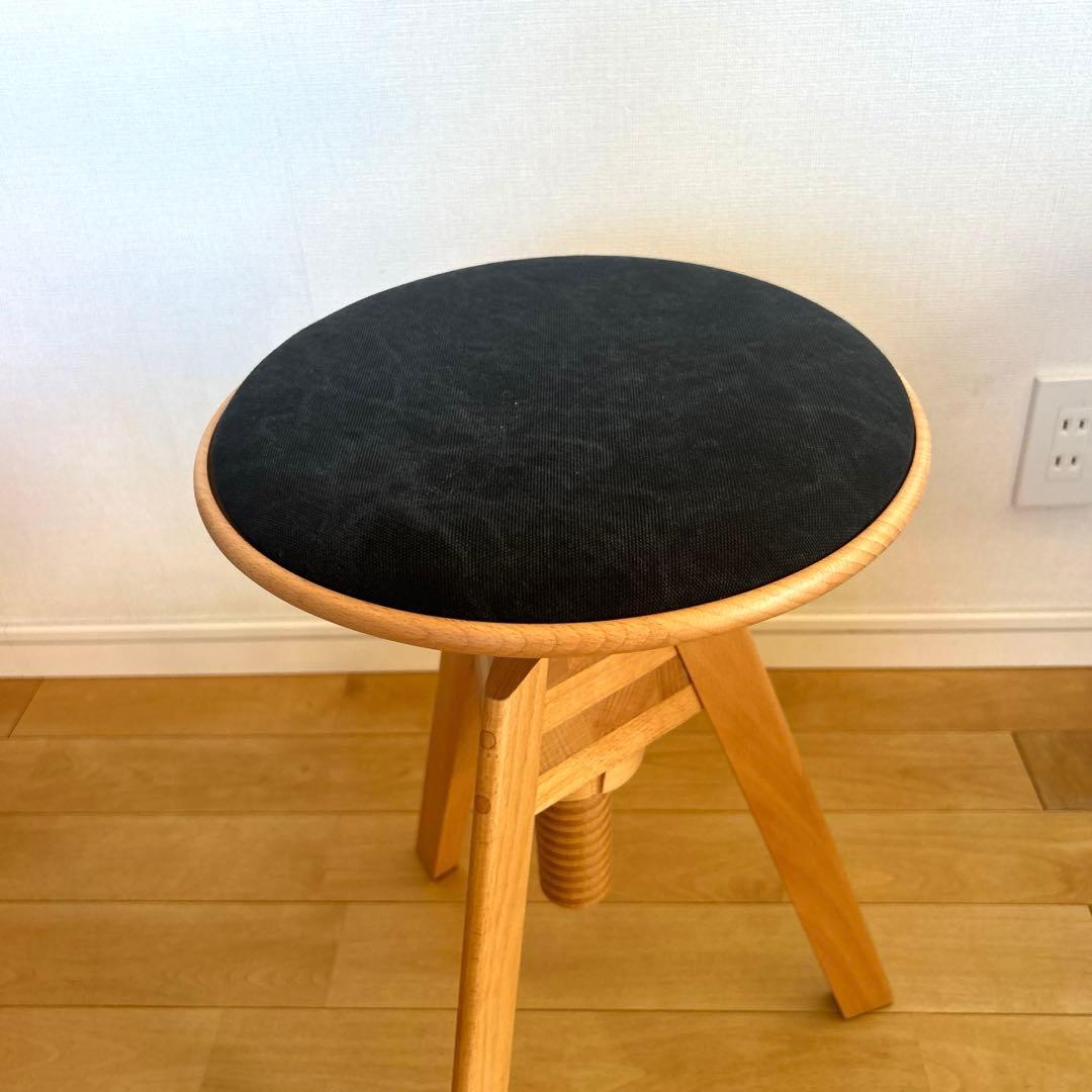 広松木工　LUME ルメスツール　ビーチ材 新品未使用品