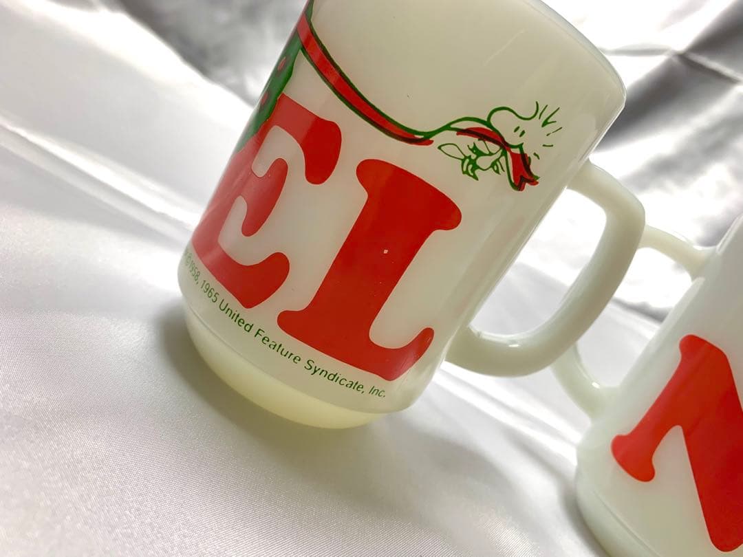 ファイヤーキング　Xmas　スヌーピー　 Noel マグ・ボウルset