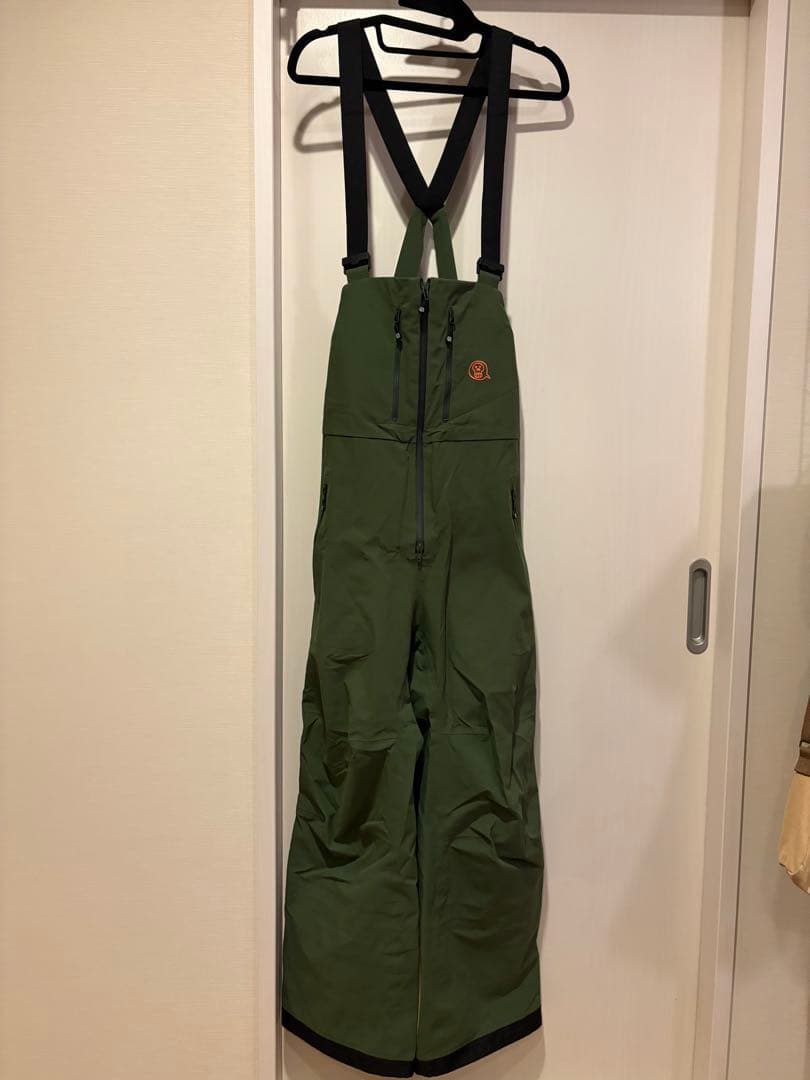 アンファッジ 23-24 GENTLE BIB PANTS FOREST