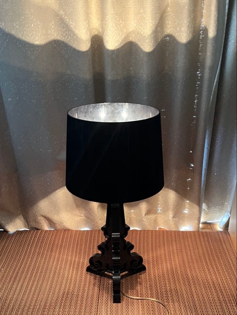 Kartell スタンドライト　ブルジー　ブラック