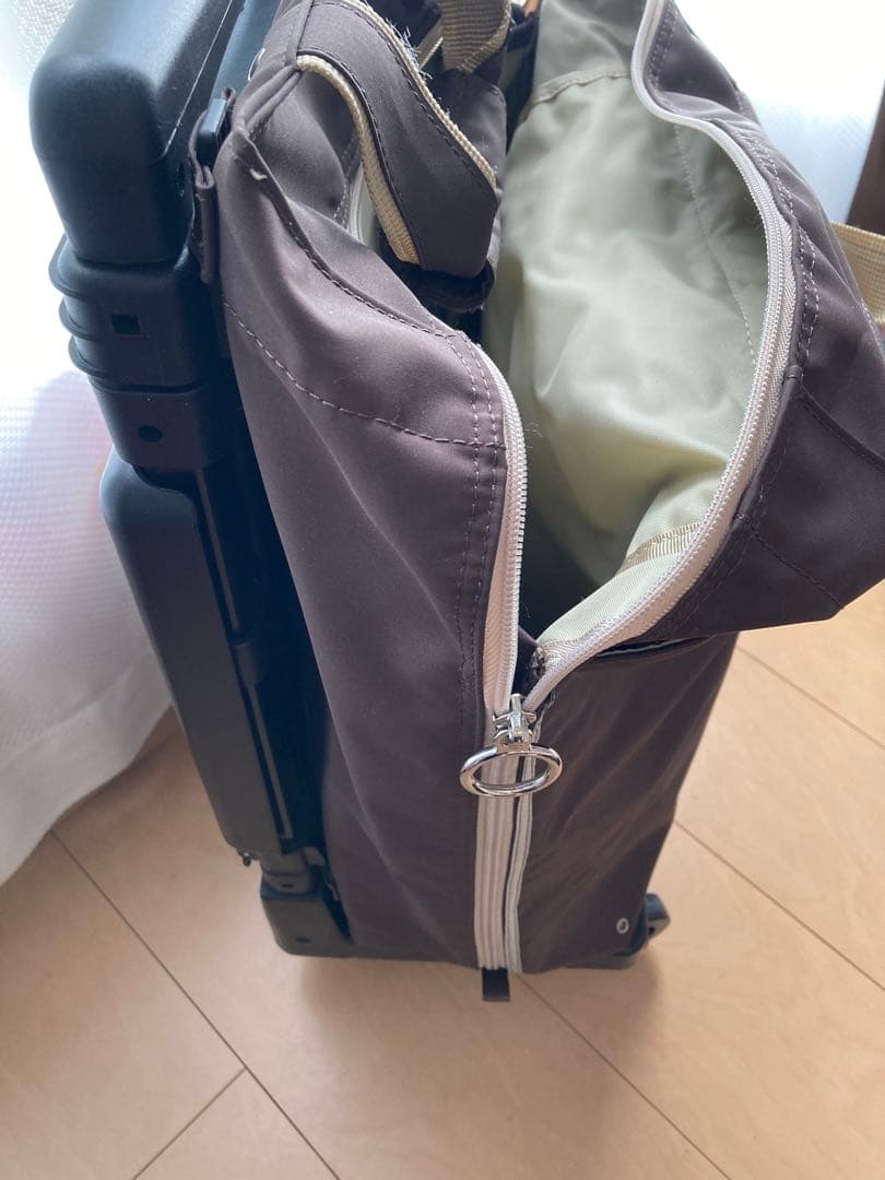 展示品 Swany ブラウン キャリーカート 椅子付