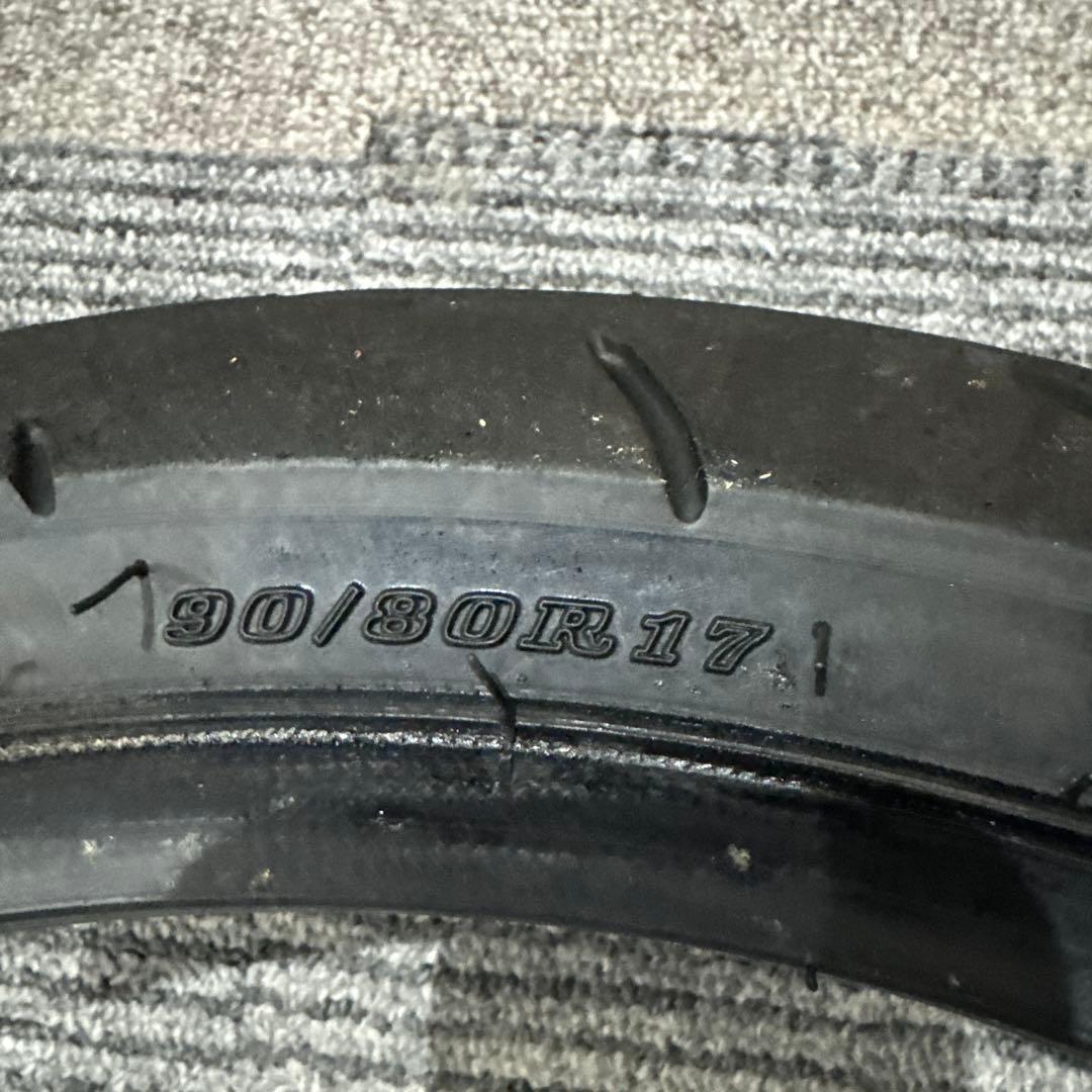 DUNLOP KR410 90/80R17 115/70R17 2本セット