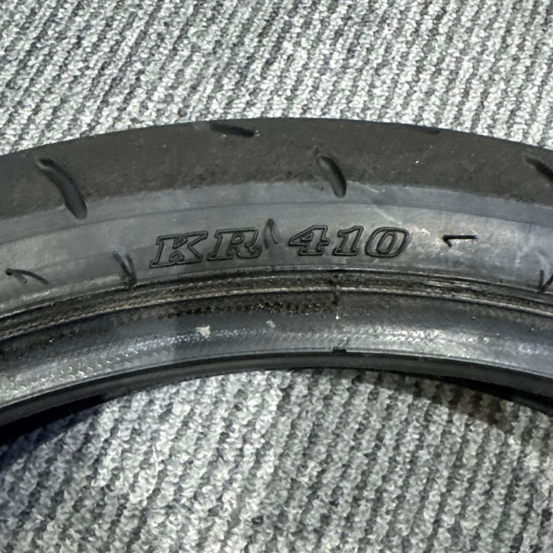 DUNLOP KR410 90/80R17 115/70R17 2本セット
