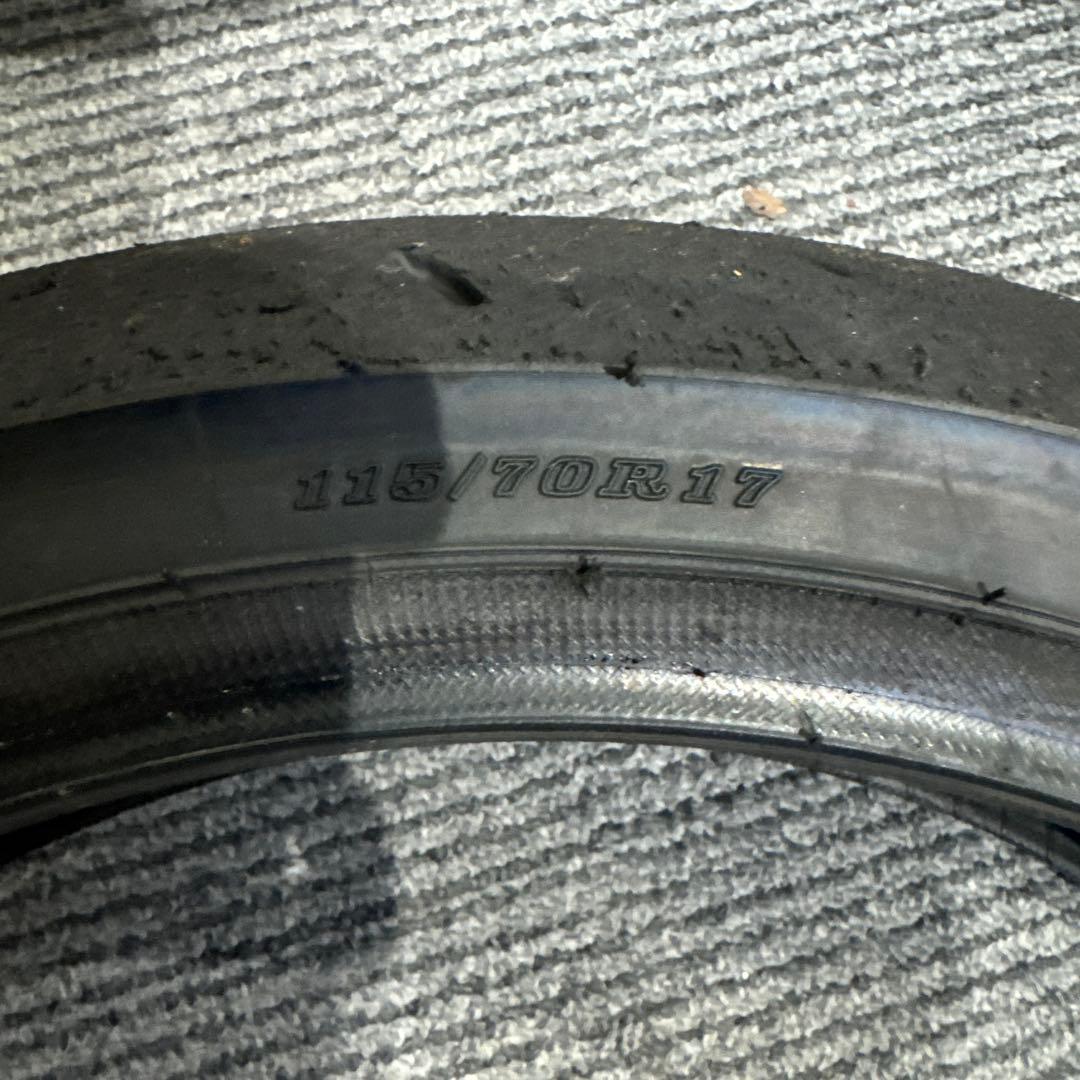DUNLOP KR410 90/80R17 115/70R17 2本セット