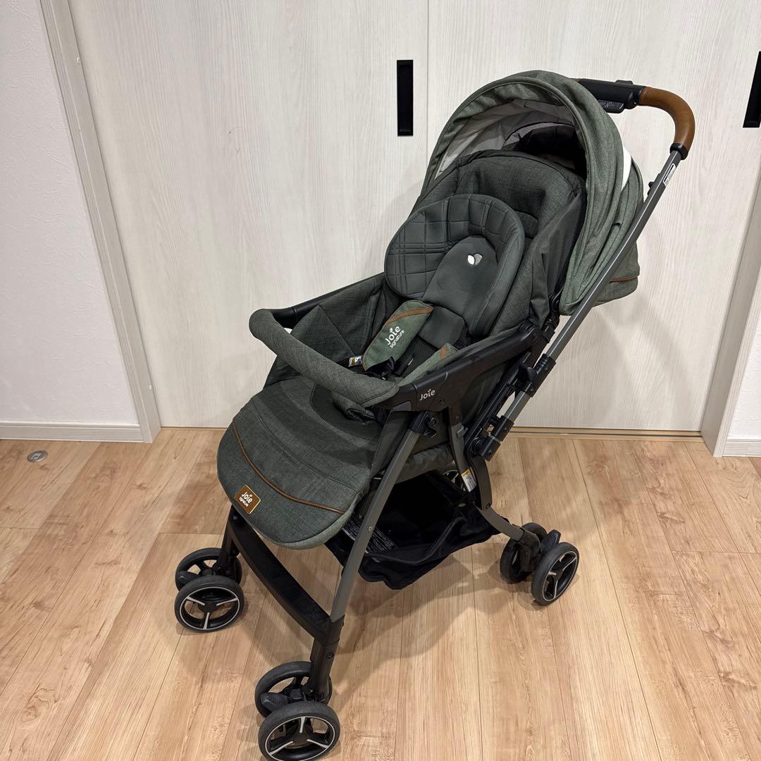 Joie 折りたたみ式ベビーカー オリーブグリーンスマバギ4WDドリフトカトージ