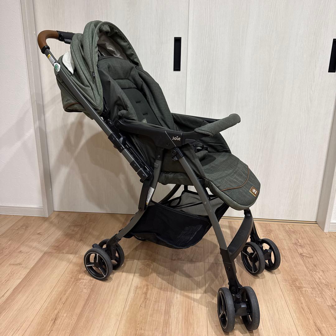 Joie 折りたたみ式ベビーカー オリーブグリーンスマバギ4WDドリフトカトージ