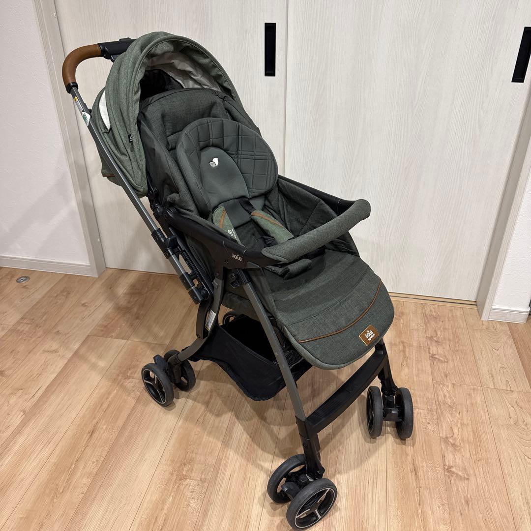 Joie 折りたたみ式ベビーカー オリーブグリーンスマバギ4WDドリフトカトージ