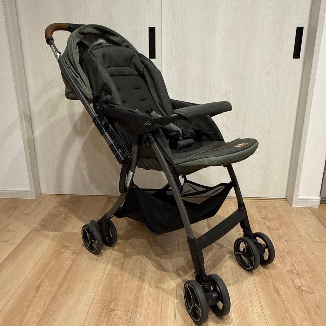Joie 折りたたみ式ベビーカー オリーブグリーンスマバギ4WDドリフトカトージ