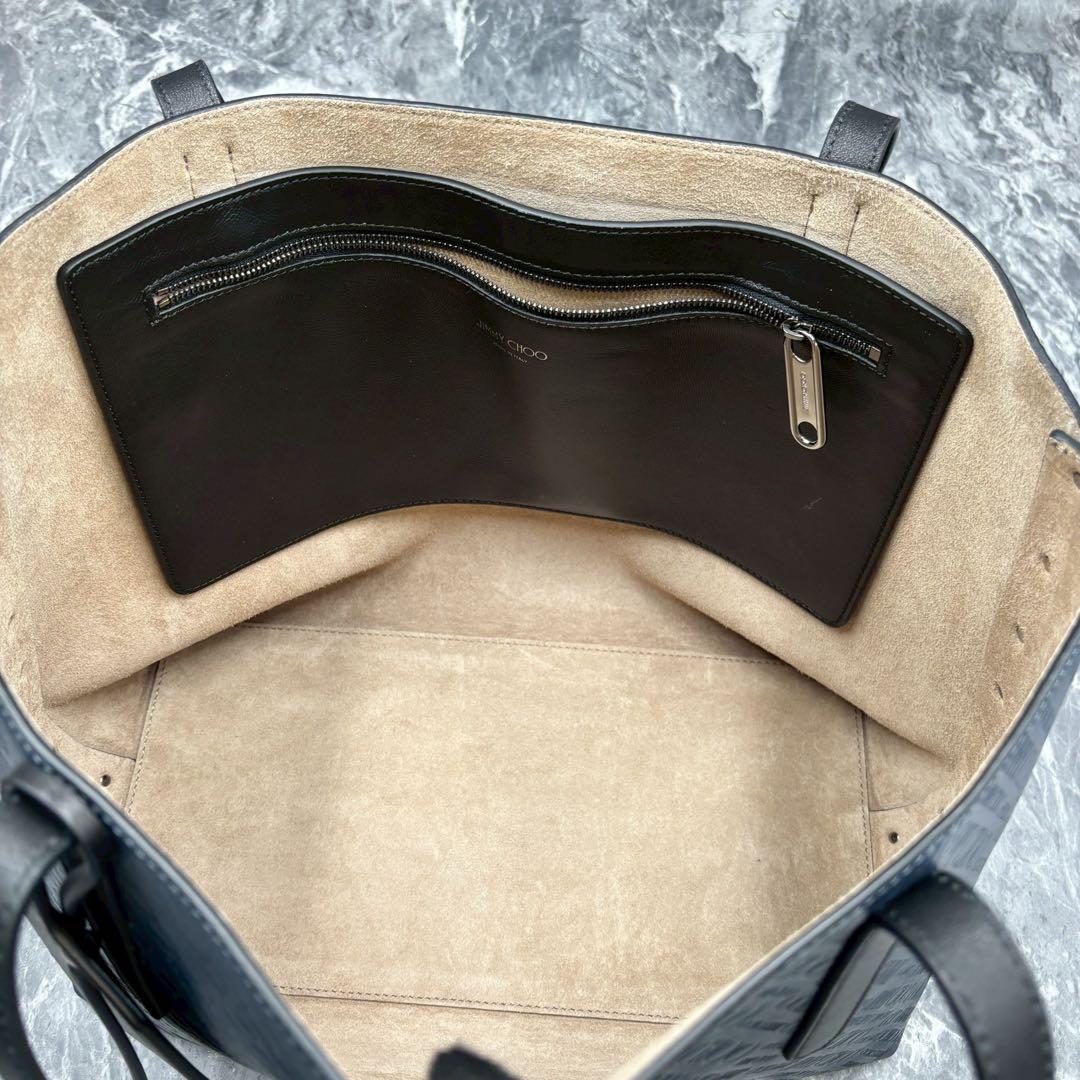 grem-t ✨ジミーチュウ　トートバッグ　バイカラー　スタッズ