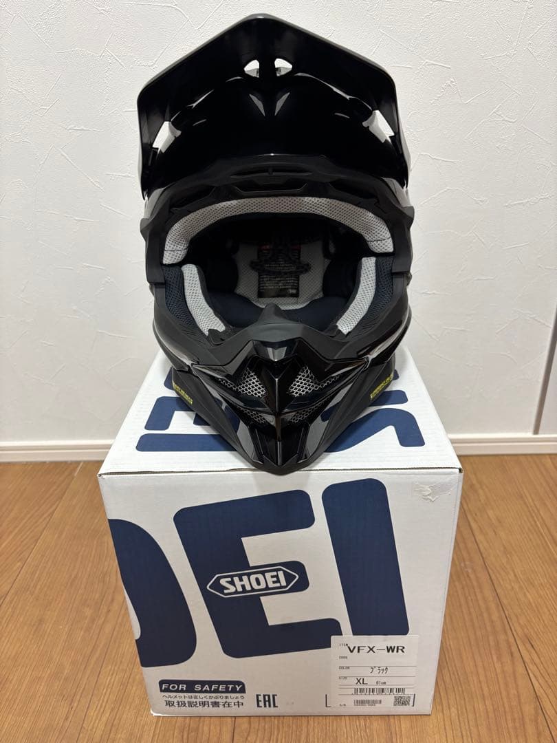 SHOEI VFX-WR ブラック XLサイズ
