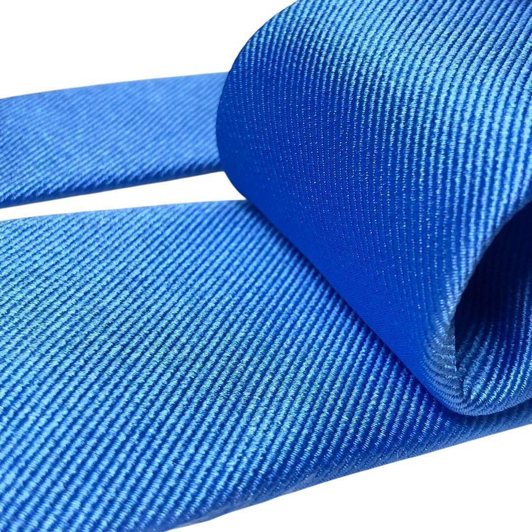 【タグ付未使用】カルティエ ナロータイ 無地 スカイブルー 成人式 プレゼント