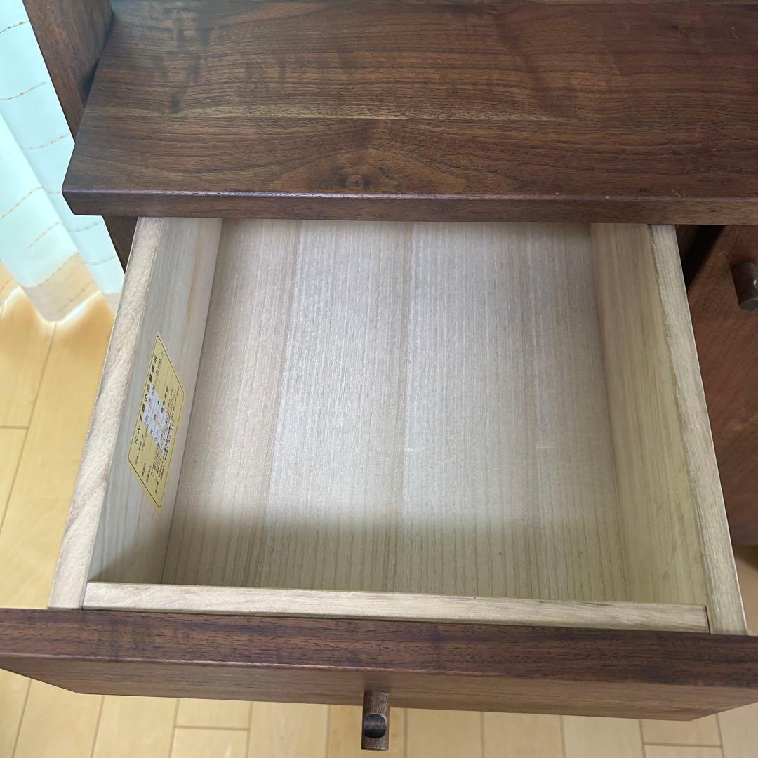 天然木 マルヨシ民芸家具 DEEP 片開きシェルフキャビネット 壁面収納①