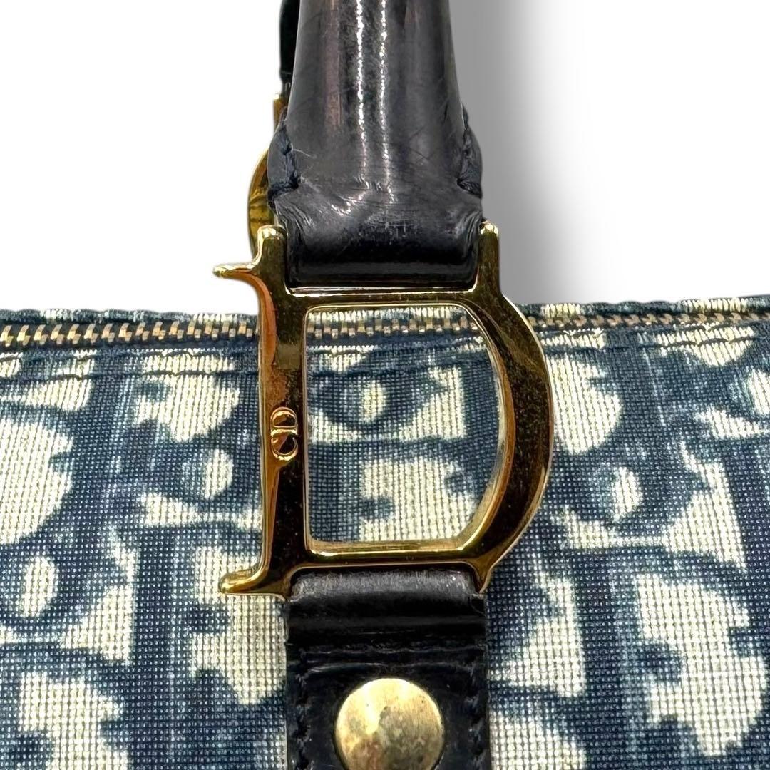 Christian Dior トロッター オブリーク ハンドバッグ ミニボストン