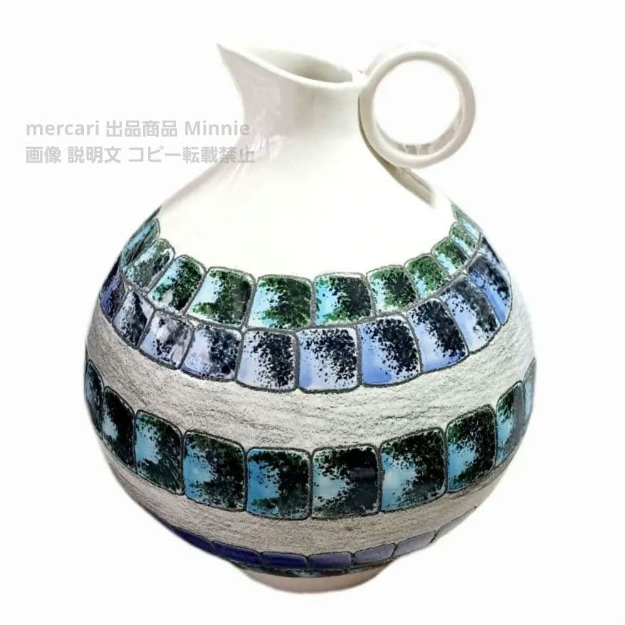 エクアドル★Eduardo vega★エドゥアルド・ベガ★フラワーベース★未使用