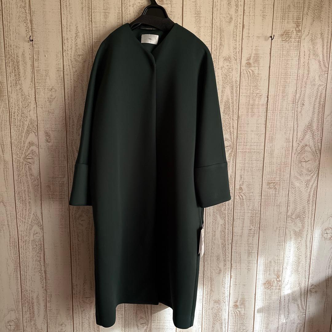 新品　vin 定価¥2万6400円　ロングコート　ボンディング　スコットクラブ