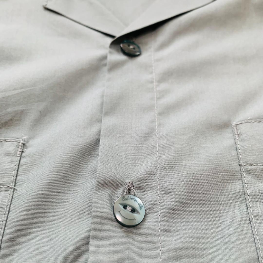 CHALLENGER　長袖　シャツ　ワークシャツ　Lサイズ　ファイヤーパターン