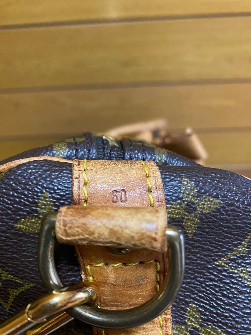 ルイヴィトンキーポルバンドリエール60 ボストンバッグ　モノグラム