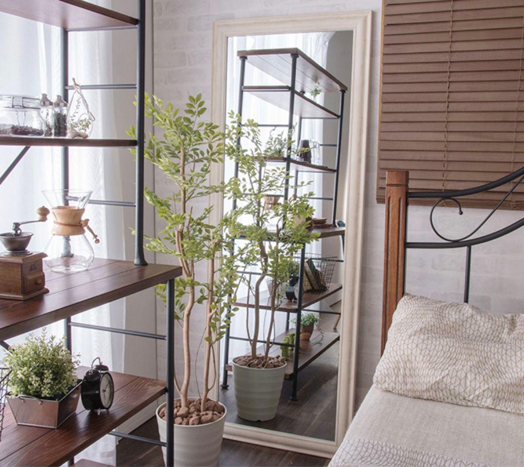 韓国風アンティークミラー