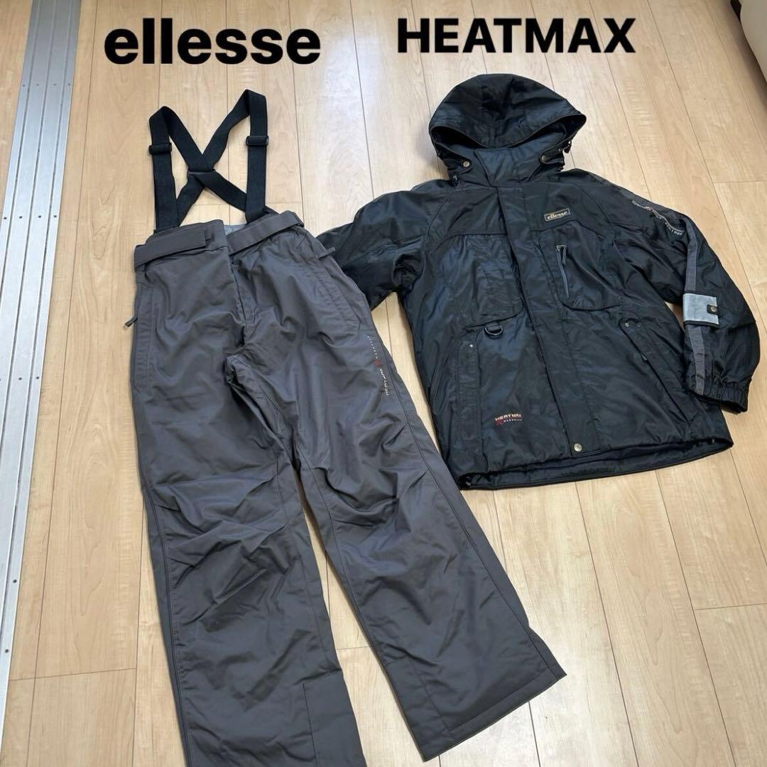 美品　エレッセ スノーウェア 上下セットM ヒートマックス　ゴールドウィン