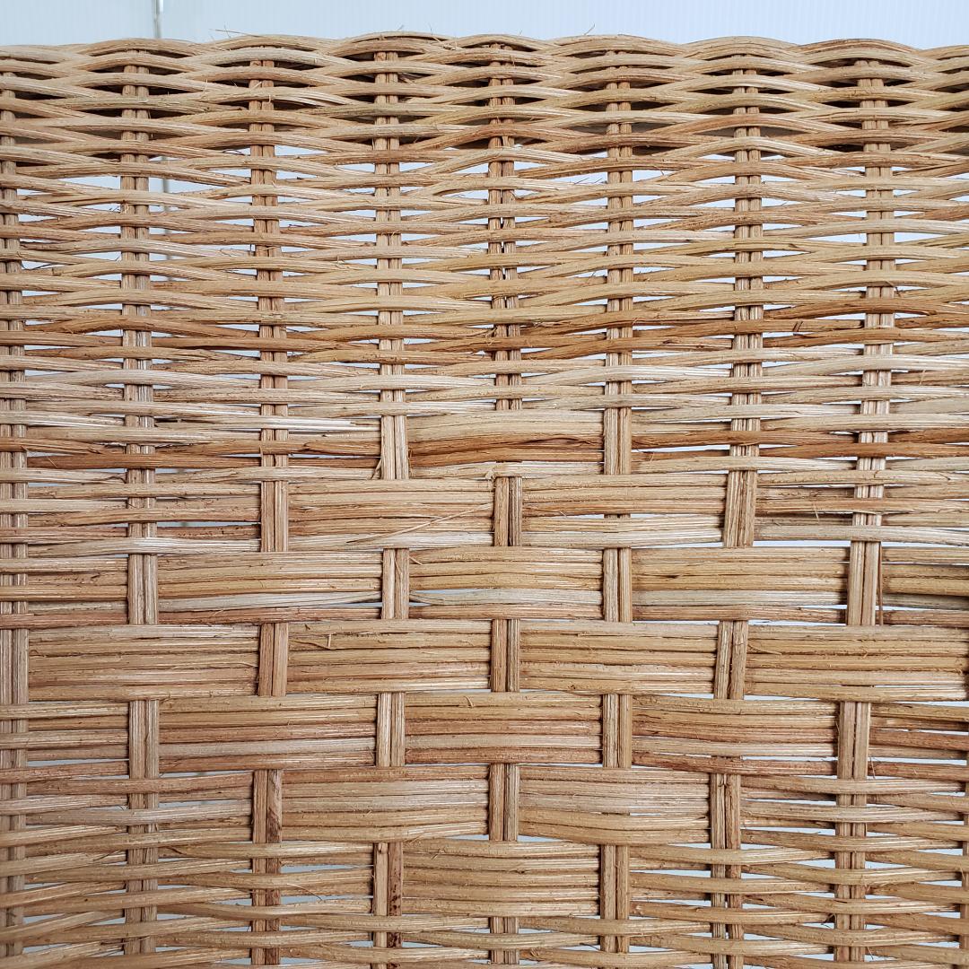 【数日セール】IKEA イケア ラタンチェア 籐 アーゲン クッション付き