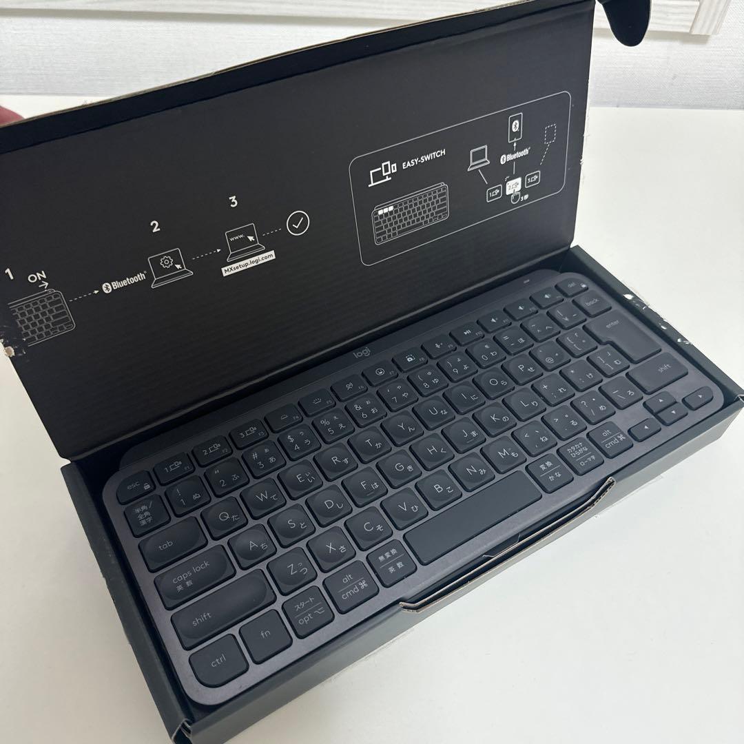 ログクールMX KEYS mini KX700GR 箱付きキーボード本体