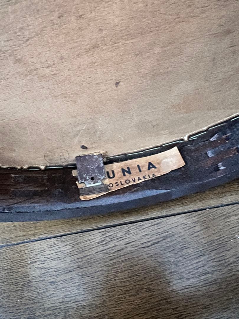 【アンティークチェア】希少 2脚セット チェコスロバキア製 レトロ モダン