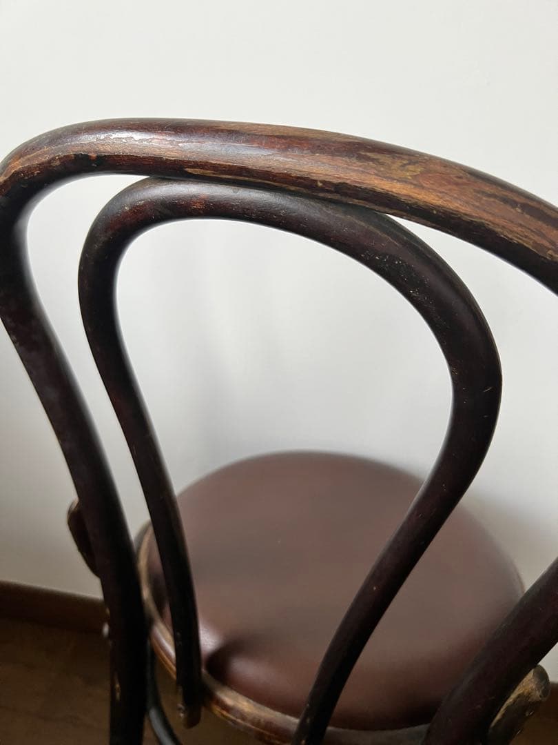 【アンティークチェア】希少 2脚セット チェコスロバキア製 レトロ モダン