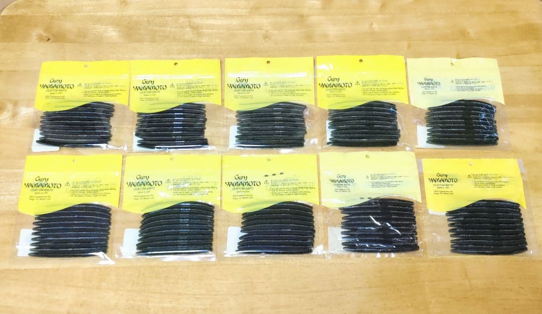 ゲーリーヤマモト 4インチ スリムヤマセンコー #194／10パック（100本）