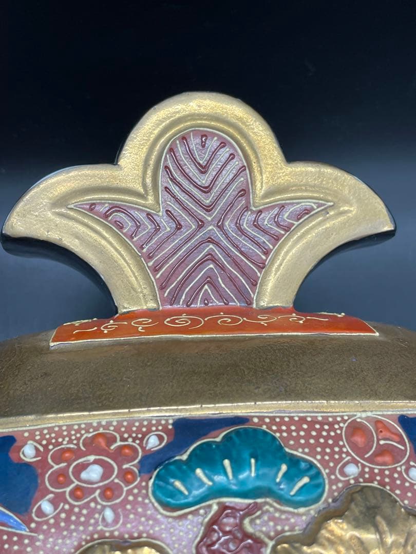 c299 九谷焼　加賀陶苑　小槌　縁起物