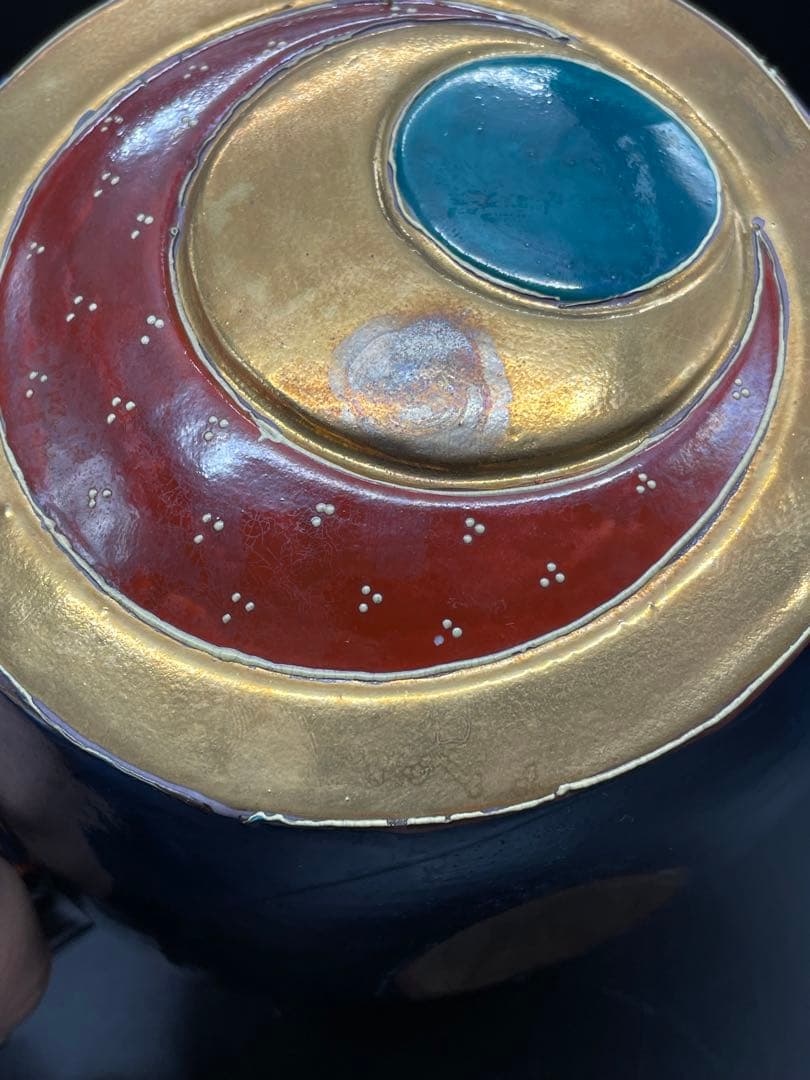 c299 九谷焼　加賀陶苑　小槌　縁起物