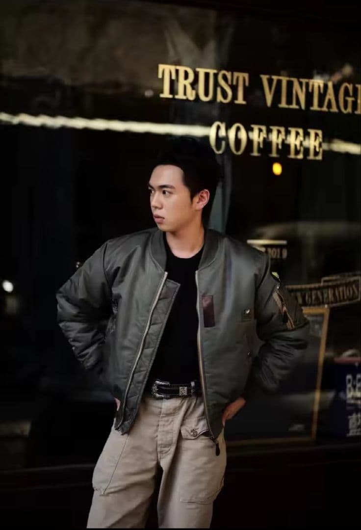 お取り寄せ商品 M *WII USAF 2025 MA1セージグリーン