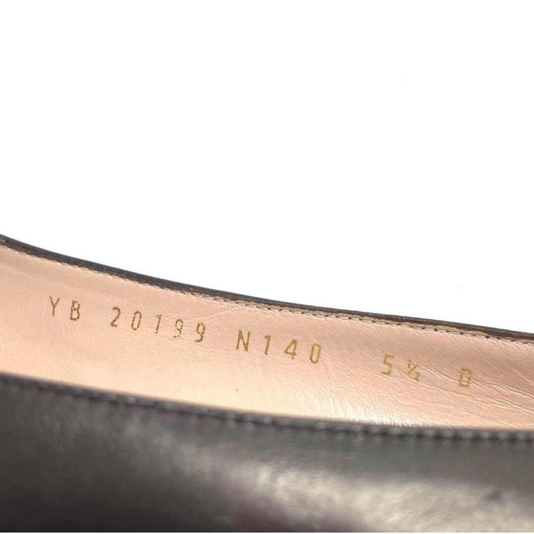 最終価格 Ferragamo フェラガモ ガンチーニ カーフ レザー パンプス