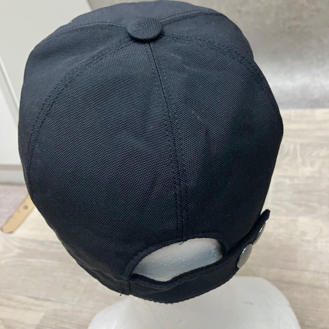 エルメス Hermesブラック キャップ Ｈ刺繍ロゴ56 男女兼用