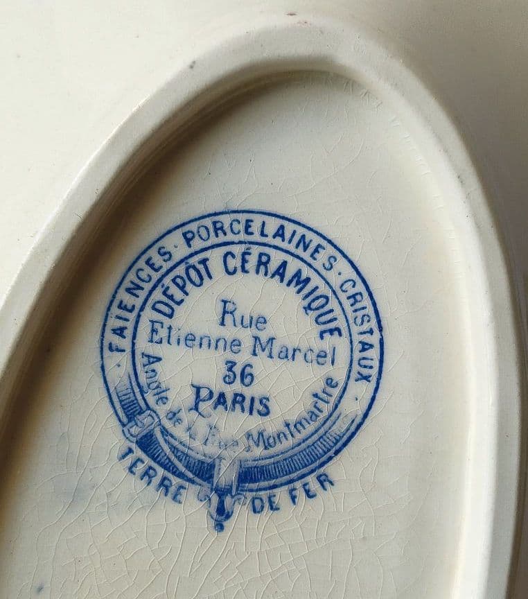 美品　ジョワジールロワ　FLOREAL　ローズ　フランスアンティーク